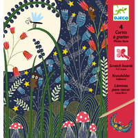 Djeco - Full Moon Scratch Cards