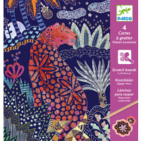 Djeco - Lush Nature Scratch Cards