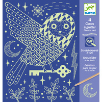 Djeco - At Night Scratch Cards