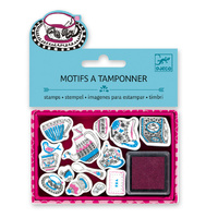 Djeco - Mini Stamps Tea Time