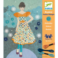 Djeco - Fashion Midnight Embroidery