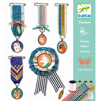 Djeco - Embroidered Brooches Needlework