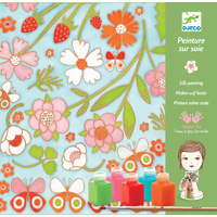 Djeco - Butterflies Silk Painting