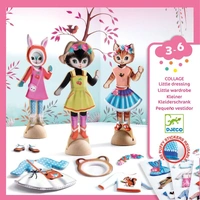 Djeco - Little Wardrobe Collage Set