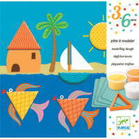 Djeco - Prints And Shapes Modelling Dough