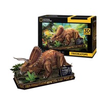 National Geographic - Triceratops 3D Puzzle 44pc