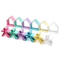 dena toys - KID 6pc + HOUSE 6pc Pastel