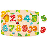 Hape - Number Peg Puzzle