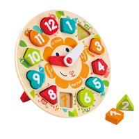 Hape - Chunky Clock Puzzle