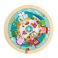 Hape - Jobs Roundabout Puzzle 20pc