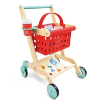 Hape - Little Shopper's Cart & Basket