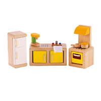Hape - All Seasons Dollhouse Modern Kitchen