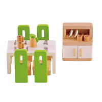 Hape - All Seasons Dollhouse Dining Room