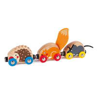 Hape - Tactile Animal Train