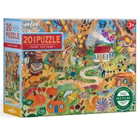 eeBoo - Fairy Cottage Puzzle 20pc