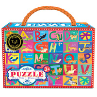 eeBoo - Animal Alphabet Puzzle 20pce