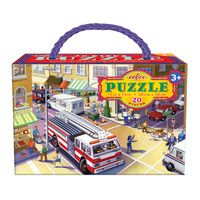 eeBoo - Fire Truck Puzzle 42pce