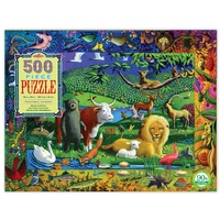 eeBoo - Peaceable Kingdom Puzzle 500pc