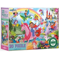 eeBoo - Fairytale Puzzle 20pc