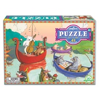 eeBoo - Party on the Lake Puzzle 42pce