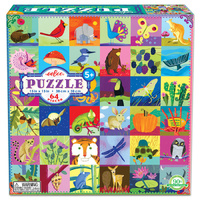eeBoo - Portraits of Nature Puzzle 64pce