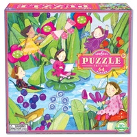 eeBoo - Fairies by Pond Puzzle 64pce