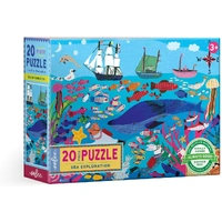 eeBoo - Sea Exploration Puzzle 20pc