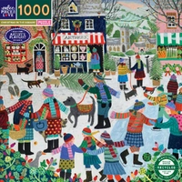 eeBoo - Christmas In The Square Puzzle 1000pc