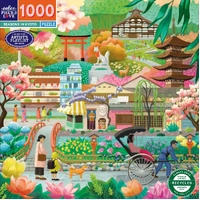 eeBoo - Seasons in Kyoto Puzzle 1000pc