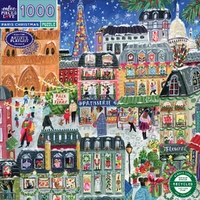 eeBoo - Paris Christmas Puzzle 1000pc