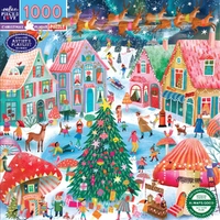 eeBoo - Christmas Flight Puzzle 1000pc