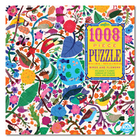eeBoo - Birds & Flowers Puzzle 1008pc