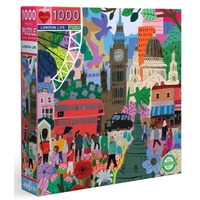 eeBoo - London Life Puzzle 1000pc (DAMAGED BOX)