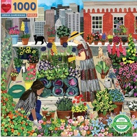 eeBoo - Urban Gardening Puzzle 1000pc