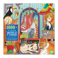 eeBoo - Wildlife Interior Puzzle 1008pc