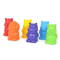Micador - Early Start Zoo Crew Crayons (6 pack)