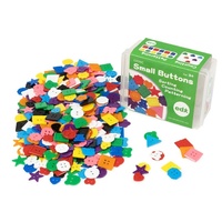 Learning Can Be Fun - Assorted Small Buttons (approx 400)