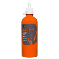 EC - Aquacryl Student Acrylic Paint 500ml Orange