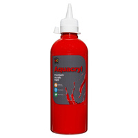 EC - Aquacryl Student Acrylic Paint 500ml Warm Red