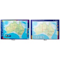 Gillian Miles - Map of Australia Double Sided Chart