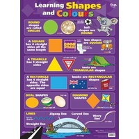 Gillian Miles - Learning Shapes & Colours Wall Chart