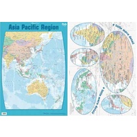Gillian Miles - Asia Pacific Region Double Sided Wall Chart