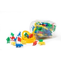 Learning Can Be Fun - Counters Wild Animals (120 pieces)