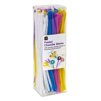 EC - Chenille Stems Pastel (200 pack)