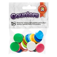 Learning Can Be Fun - Counters 20mm Assorted (30 pack)