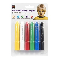 EC - Face and Body Crayons (set of 6)