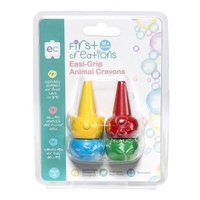 First Creations - Easi-Grip Animal Crayons (set of 4)