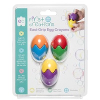 First Creations - Easi-Grip Egg Crayons (set of 3)
