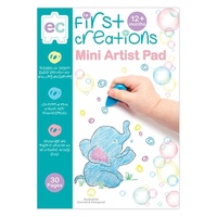 First Creations - Mini Artist Pad A3 (30 pages) (TEAR ON COVER)