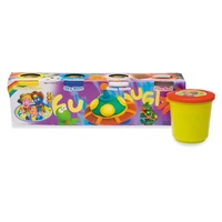 EC - Fun Dough Pack of 4 Assorted Colours 80gm